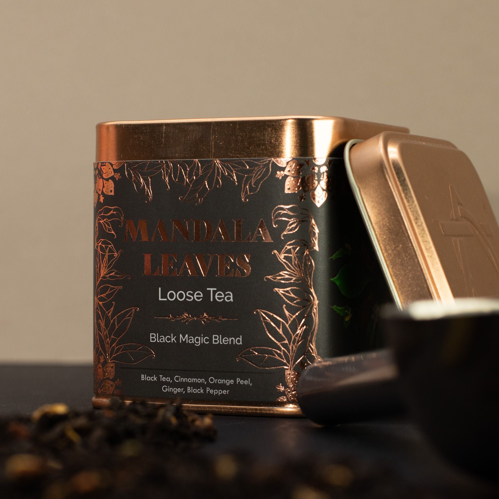 Mezcla de Té Magia Negra - 50gr Lata