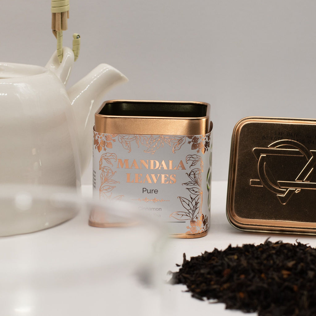 Té negro orgánico de canela de 50 g