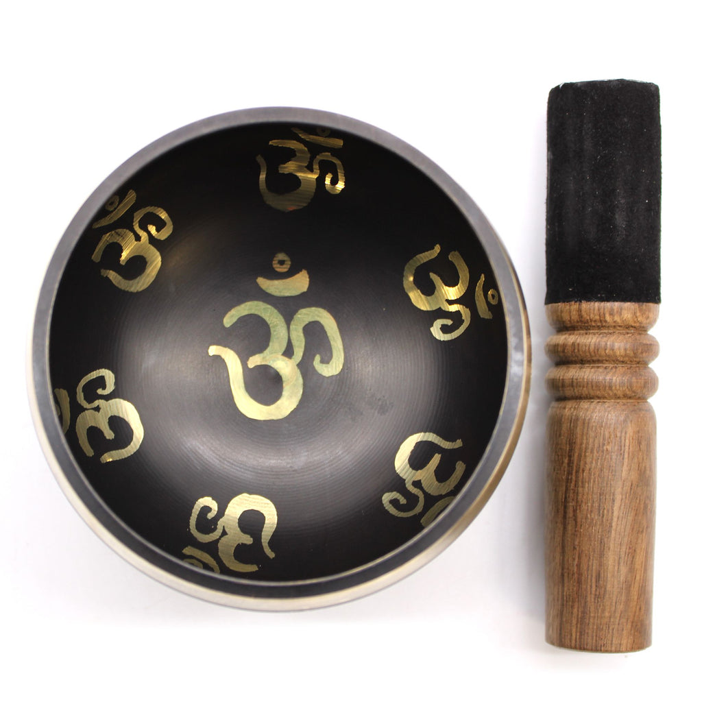 Juego de cuenco tibetano Yoga Om