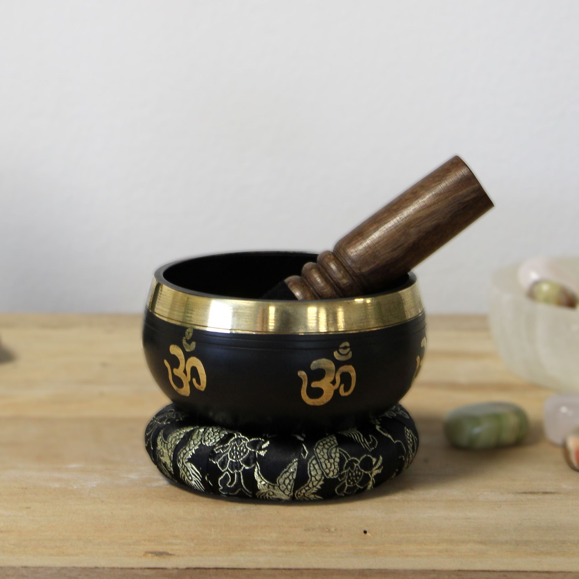 Juego de cuenco tibetano Yoga Om